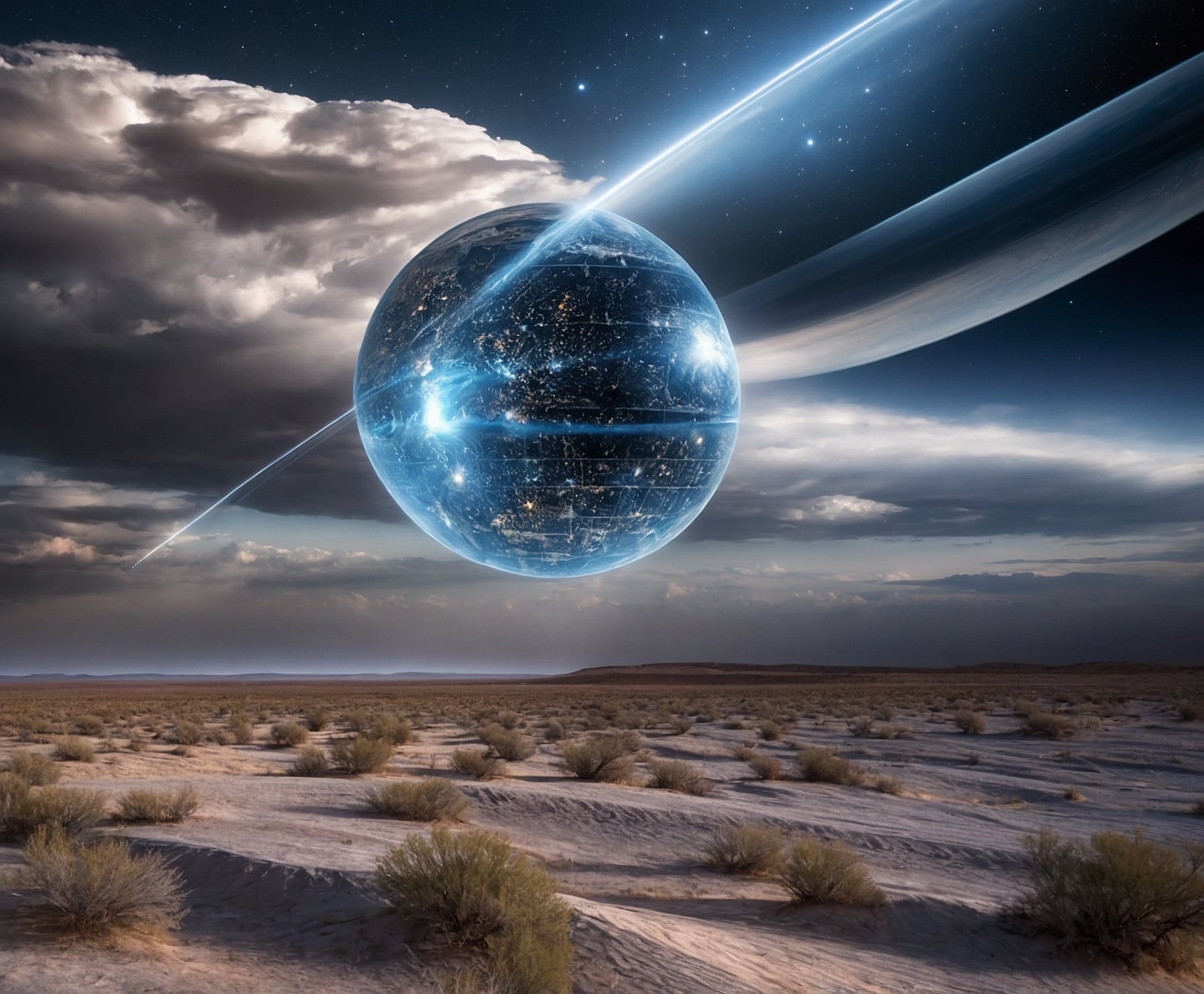 Efectos visuales de ciencia ficción en 3D